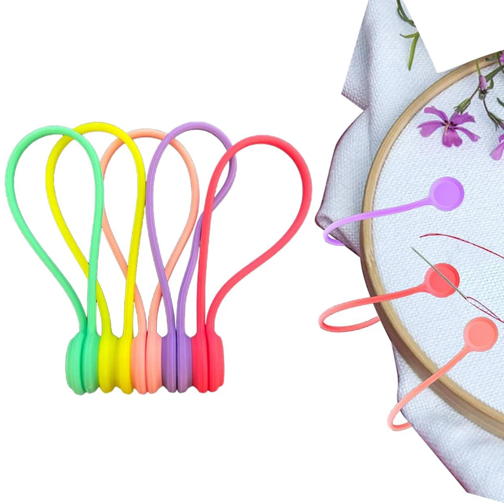 10Pcs Magnetic Fabric Clips fo - Cotton Embroidery Thread Skeins recension och pris