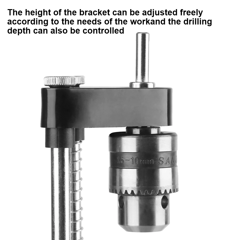 Drill Locator Portable Woodworking Punch Guide Tool Locator Convenient Drill Bit Holder Aluminum Alloy Perforator Drill Template