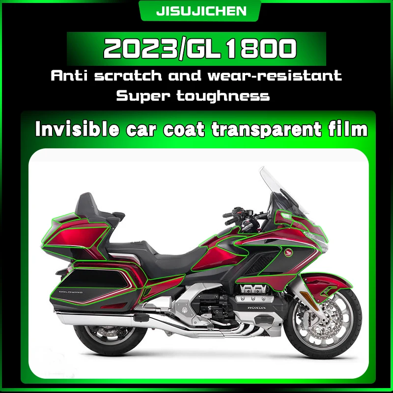 Suitable for 23 Honda Golden Wing GL1800 Invisible Car Clothing Paint Transparent TPU Protective Film Anti scratch Modification