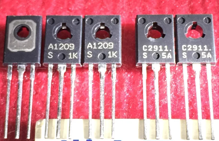 10pair/lot Japanese original 2SA1209 2SC2911 A1209/C2911 S-gear audio transistor free shipping