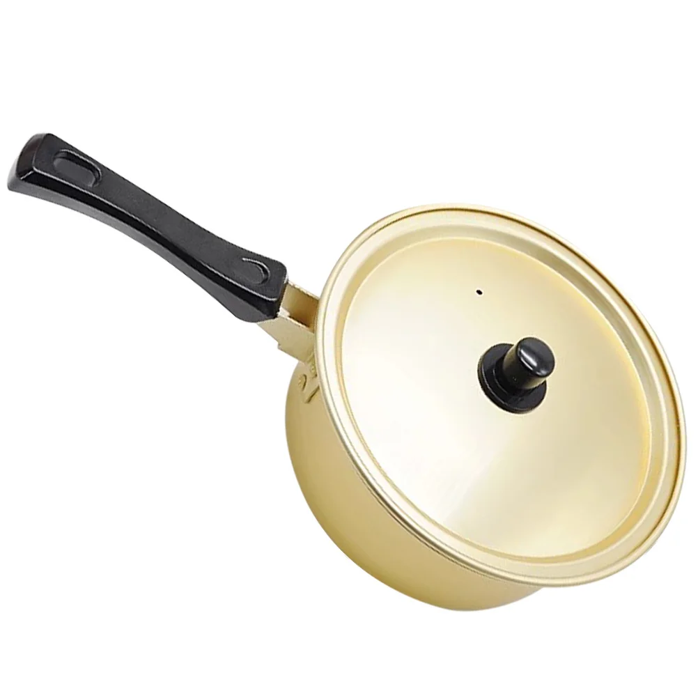 

Korean Ramen Noodle Pot Fast Heating Aluminum Soup Pot Kitchen Cooking Pan for Stew Pasta Coffee Oatmeal Skillet with Lid