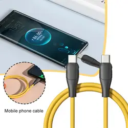 60w Mobile Phone Charging Data Cable USB Type C To Charge Type Charging Type USB Line Fast Cable Cable Wire C Data Cord C C Y2W9