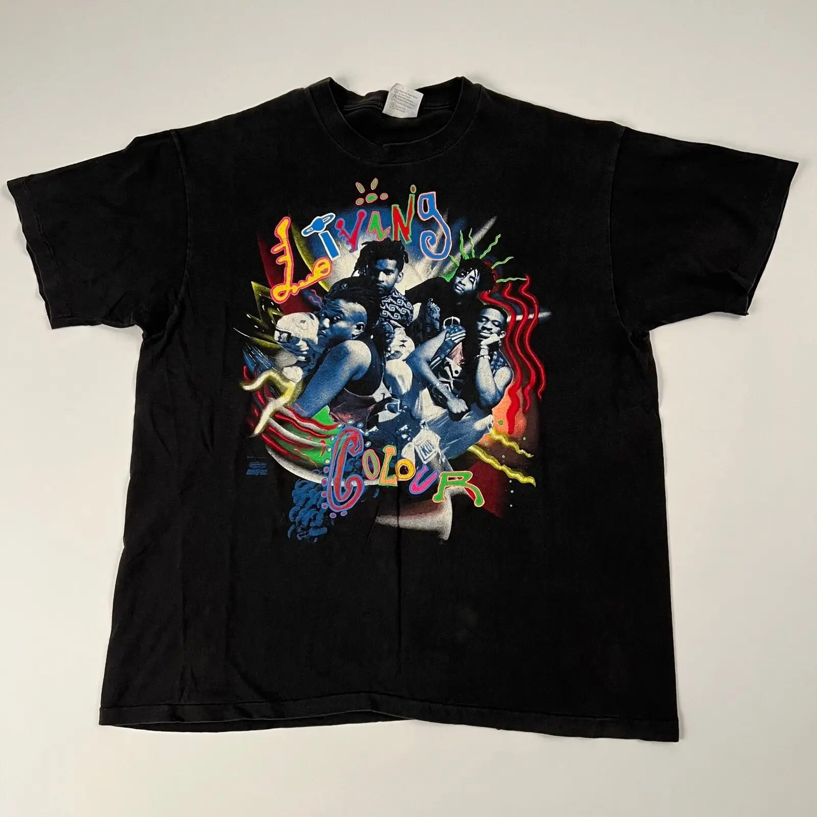 

Vintage 90S Living Colour T Shirt Xl Everything Is Possible