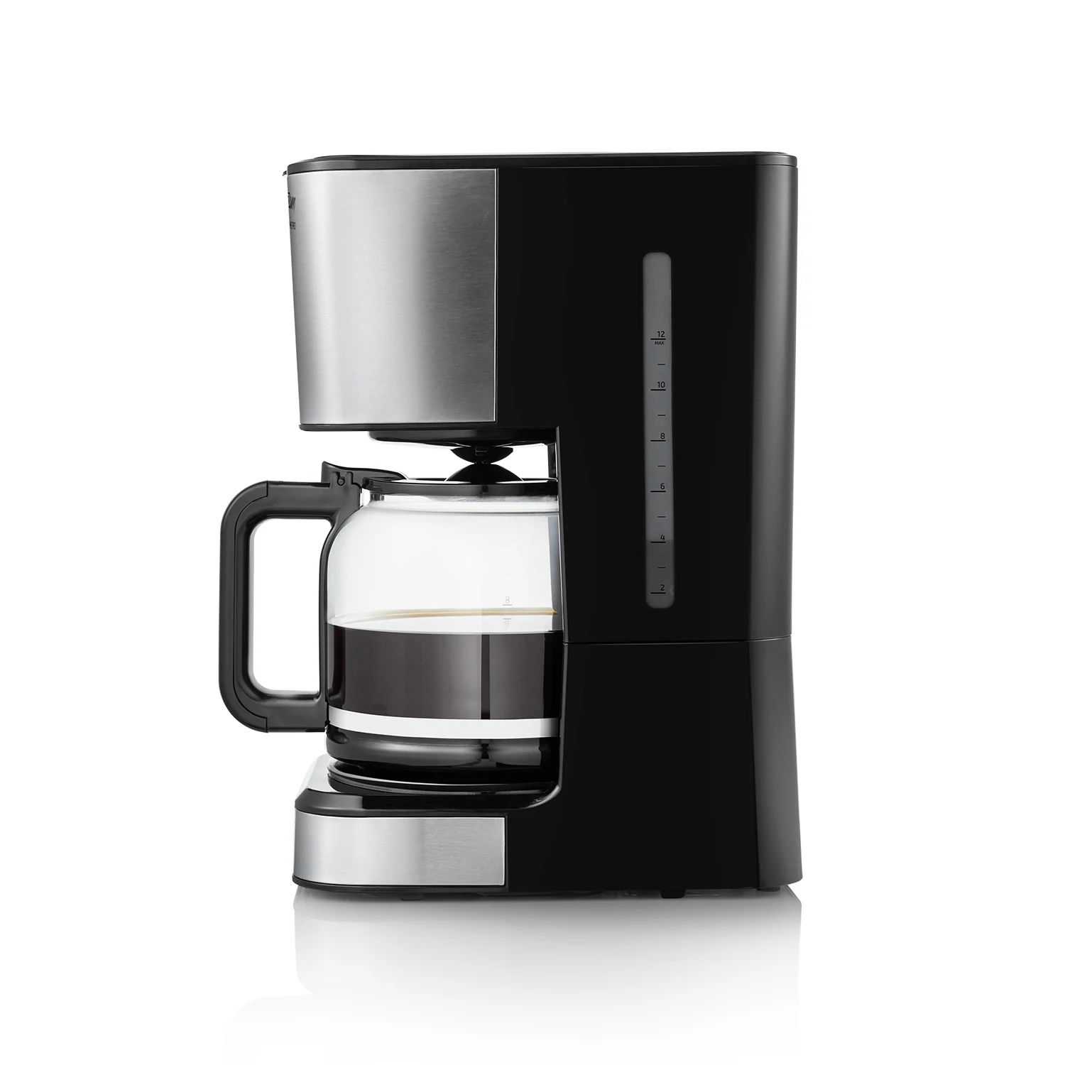 ARZUM Brewtime Pro Filter Coffee Machine Apply to Ground&Beans Home Appliances Dripping Coffee Maker With Digital Display&Keep Warm Coffe Machine With Anti-Drip Aroma Timing Setting