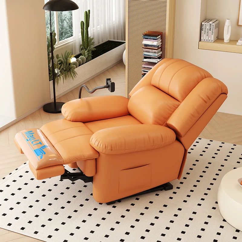 كرسي أريكة كبسولة الفضاء من الدرجة الأولى متعدد الوظائف كرسي تدليك دوار فردي شرفة كرسي كسول لغرفة المعيشة