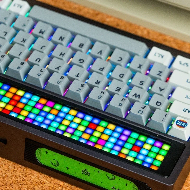 Customized mechanical keyboard High-end gift-giving three-mode wireless bluetooth mechanical keyboard