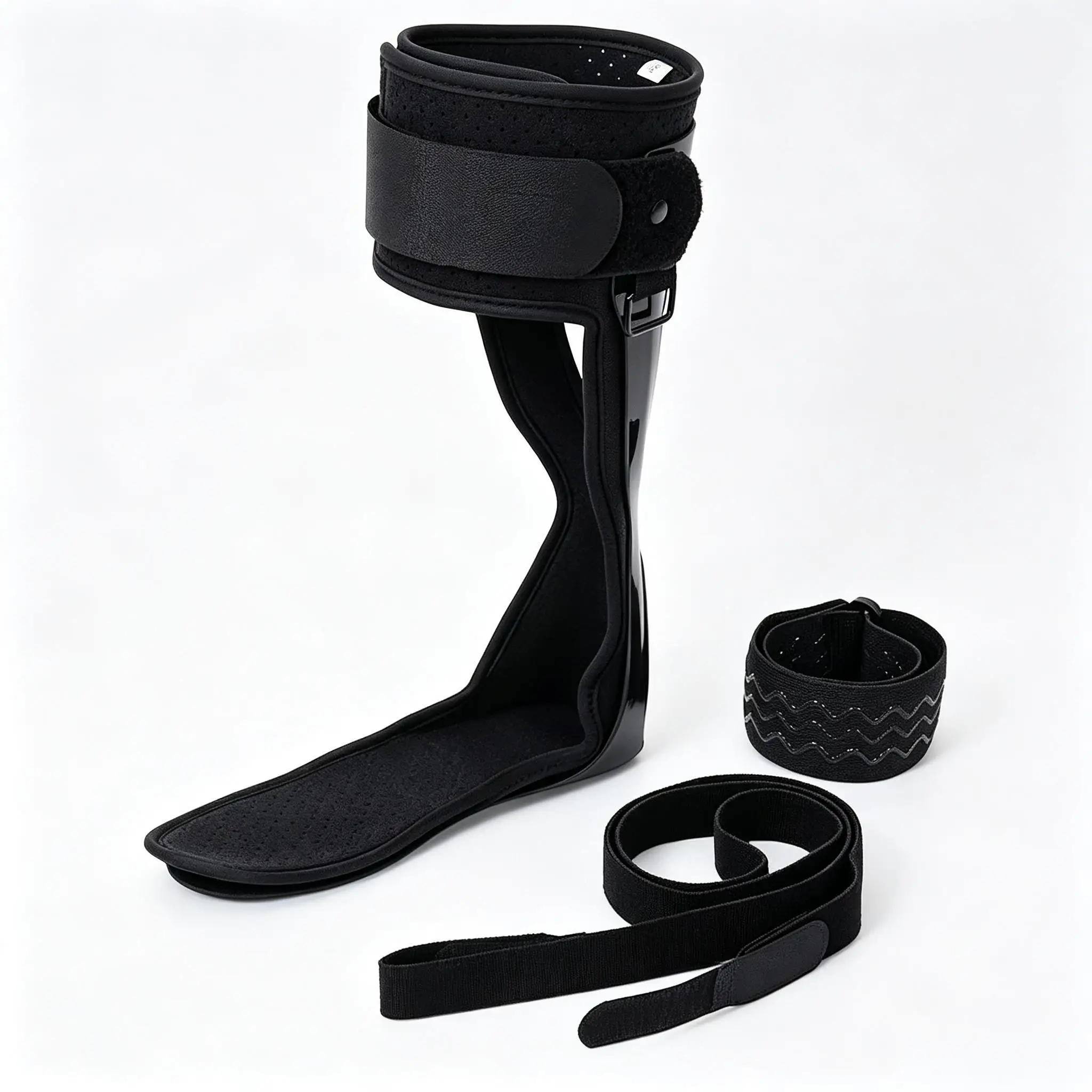 Ankle Foot Orthosis Drop Foot Stabilizer Ankle Support Straightener Foot Drop Brace Foot Drop Orthosis for Adults Stroke Tendon