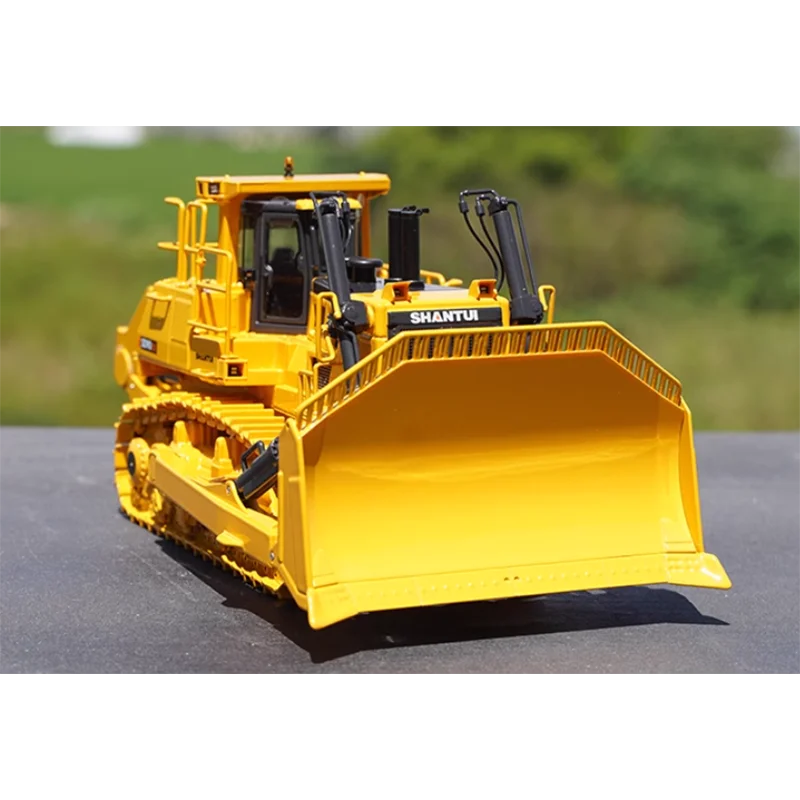 Diecast 1:43 Scale Shantui SD90-C5 Bulldozer Shantui Large Bulldozer Mechanical Engineering Vehicle Alloy Model Gift Toys