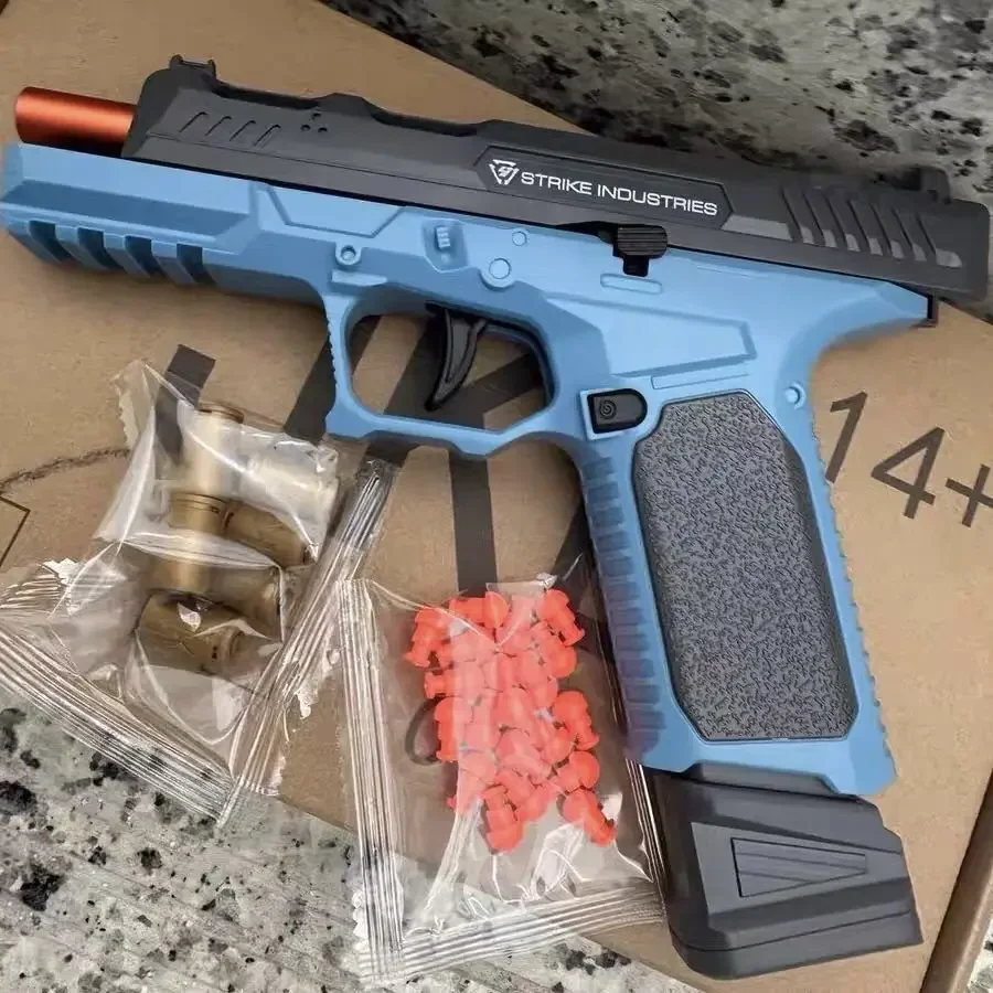 Pistolet zabawkowy SIG17 Ciągłe strzelanie Airsoft Puszka pistoletowa Wyrzuć pustą wiszącą wyrzutnię Prezent na Boże Narodzenie dla chłopców dorosłych