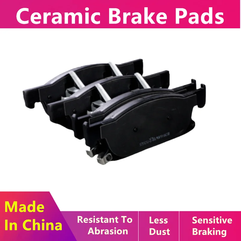 Front/Rear Ceramic Brake Pads For Gac Trumpchi Gs8 2nd Generation 1.8t 2.0t/2021 2022 2023 2024/Auto Parts