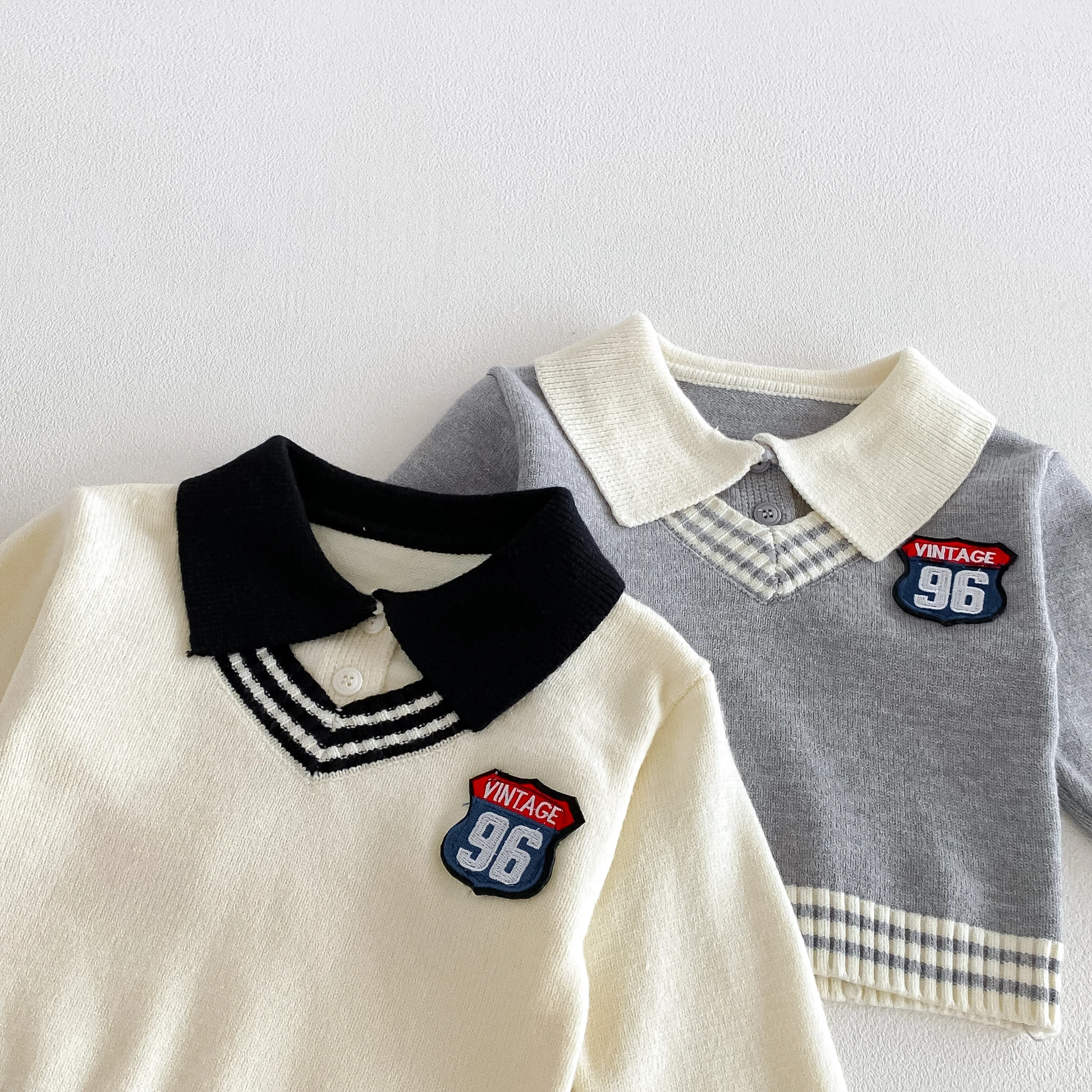 2026 Herbst Neuankunft Stilvolles und Trendiges Set für Jungen - Modischer Strickpullover und Hose für Babyjungen – Detail 5