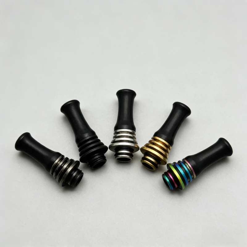 1PC Longo Bico MTL 510 de Aço Inoxidável com POM Resistente ao Calor e Conexão de Haste Estreita de 3mm