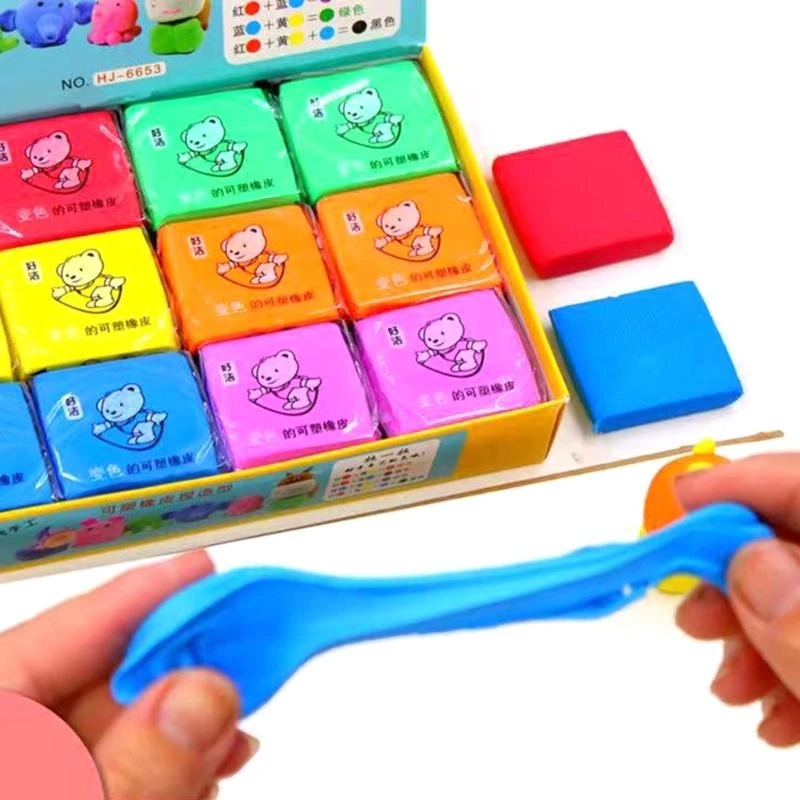 2 PC Eliminati impantanati graziosi disegni da disegno per le gomme artisti per disegnare pittura