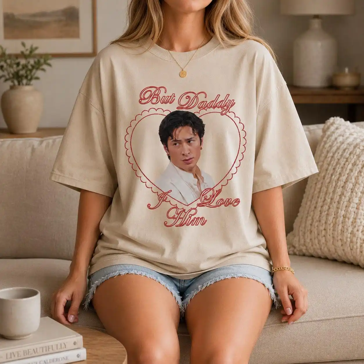 Hudson Williams Shirt, But Daddy I Love Him Tee, Hudson Williams Fan Shirt, T-Shirt, Celebrity Fan Gift, Unisex Streetwear