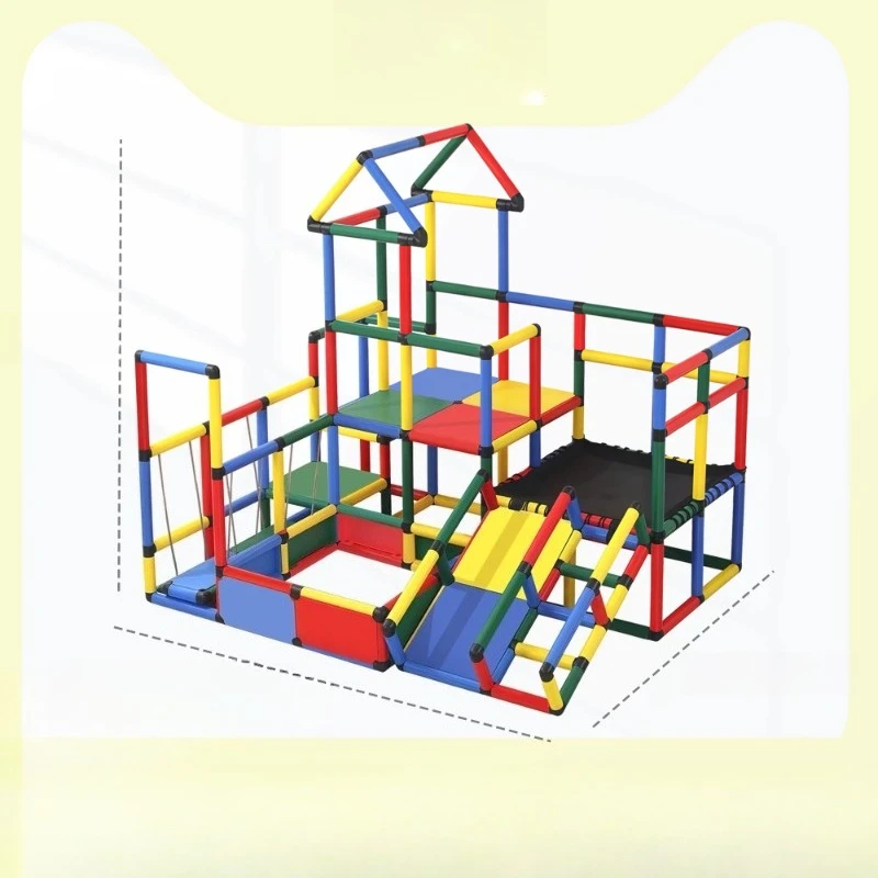 Popular sets Children's climbing frame sets Nine early education educational assembly toys