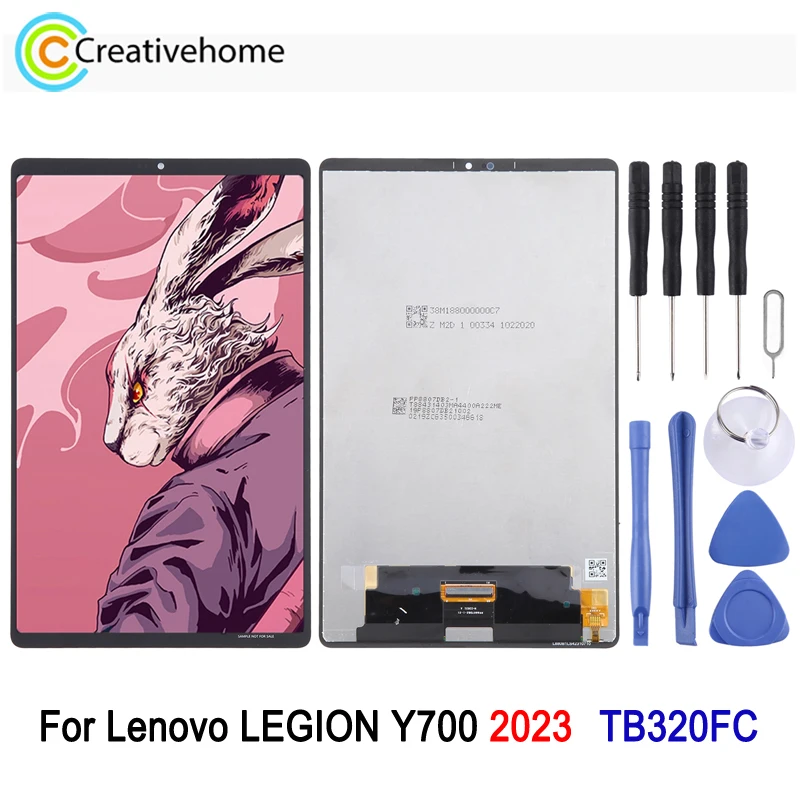 8.8-inch LCD Screen For Lenovo Legion Y700 2023 (Gen2) TB320FC Tablet LCD Display Touch Screen Replacement Part