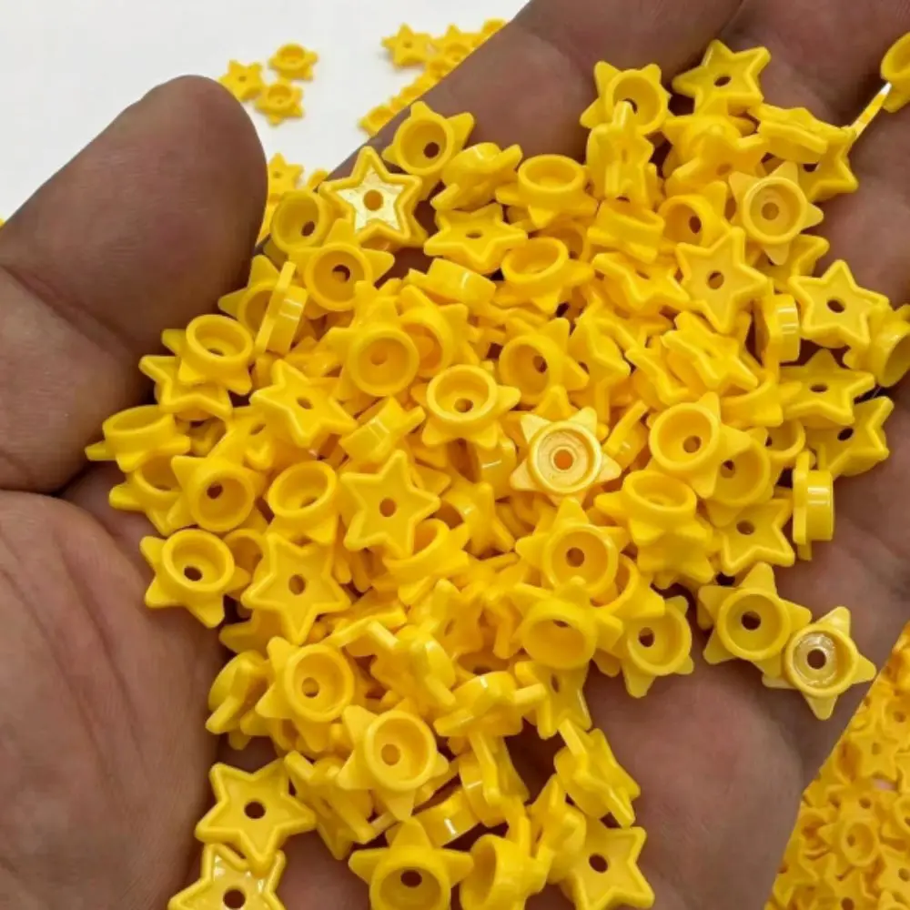 Beads Squeeze Toy Star Brick Particles Slime Fillers 100g Crunchy Squeeze Ball Fillers Pinch Star Shape Stuffing Building Blocks