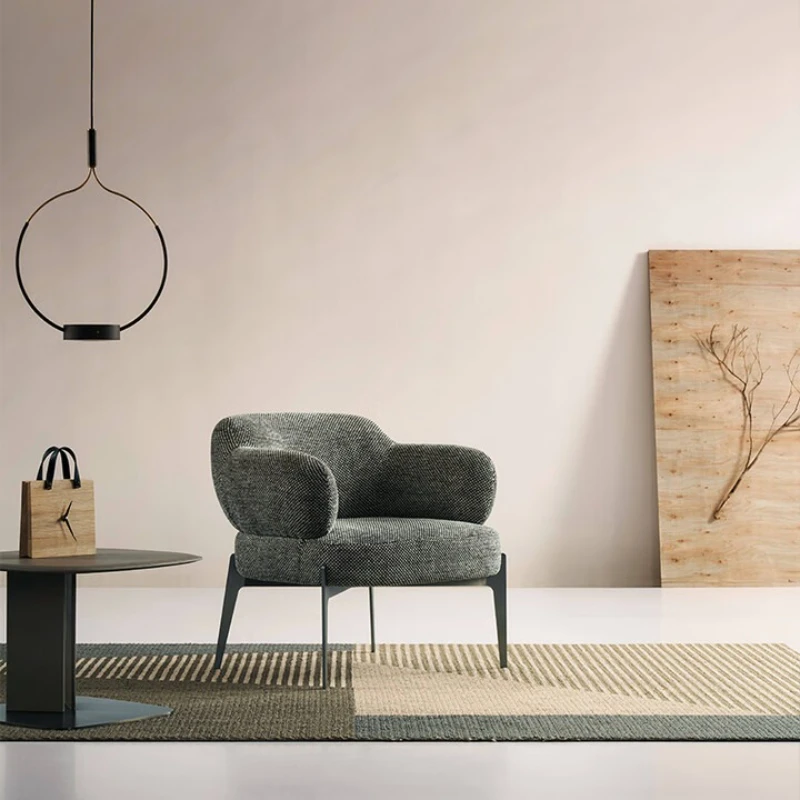 Single Italian Living Room Chairs Luxury Rest White Relaxing Living Room Chairs Occasional Black Fauteuils De Salon Furniture