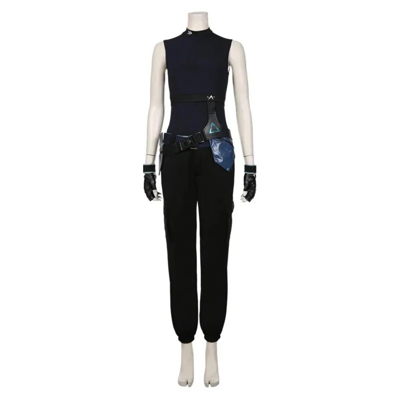 QQ8 Game Valorant Jett Cosplay Kostuum Halloween Carnaval Kostuum Jumpsuit Outfits Gift5Lk¥