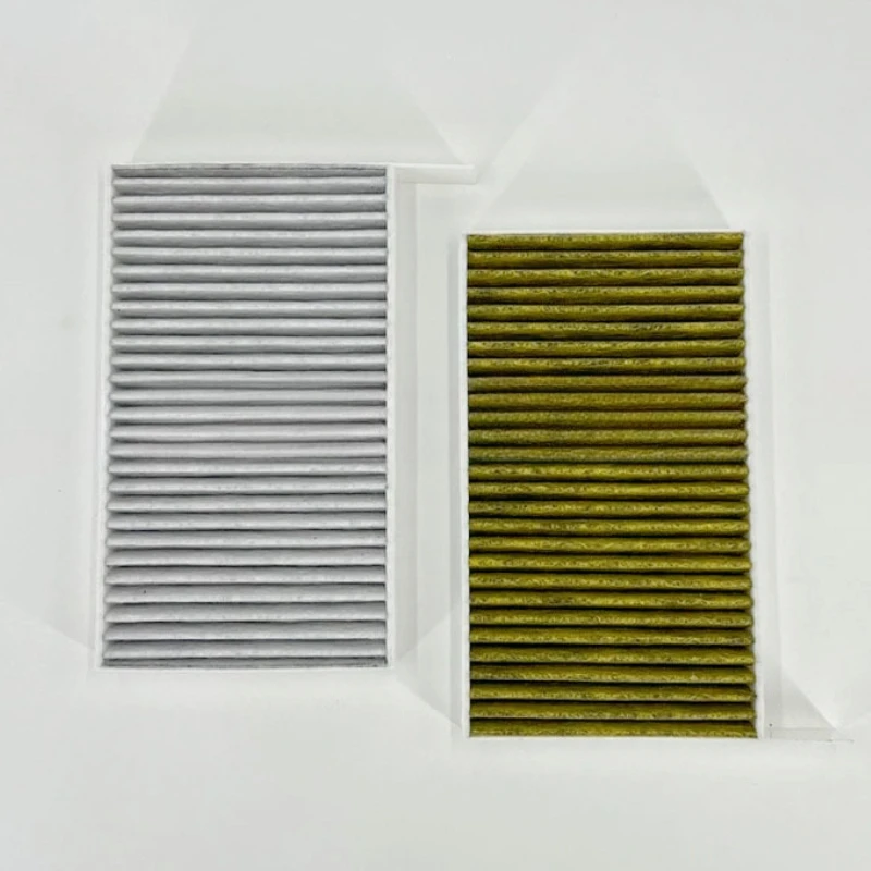 

2Pcs Car Interior Cabin Air Filter 1107681-00-A For Tesla Model 3 Model Y EV AWD Performance Long Range All-wheel Drive 2017-
