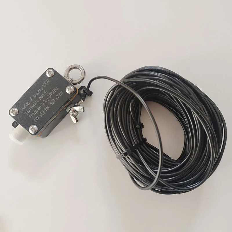 HF Antenna A25 Pocket Shortwave Antenna Inverted V Horizontal Antenna Imported Magnetic Ring