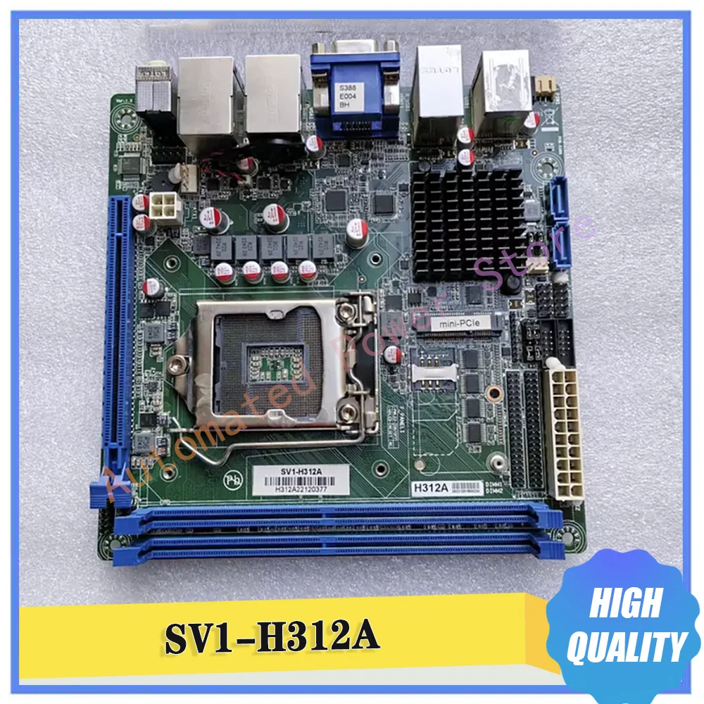 SV1-H312A Dual Network Port H310 Computer Motherboard