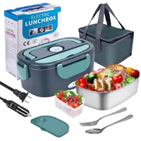 1,5 L 40W Electric Lunch Box, Heating for Lunch, Microwave for Truckers, Portable Food Warmer