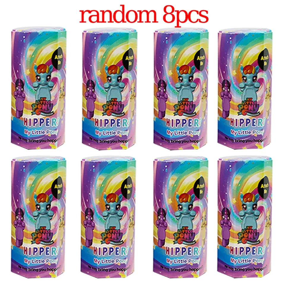 Heißer verkauf My Little Pony Blind Box Serie Anime Figuren Ornamente Puppen Fans Kinder Geburtstag Geschenk Zufällige Blind Box – Detail 10