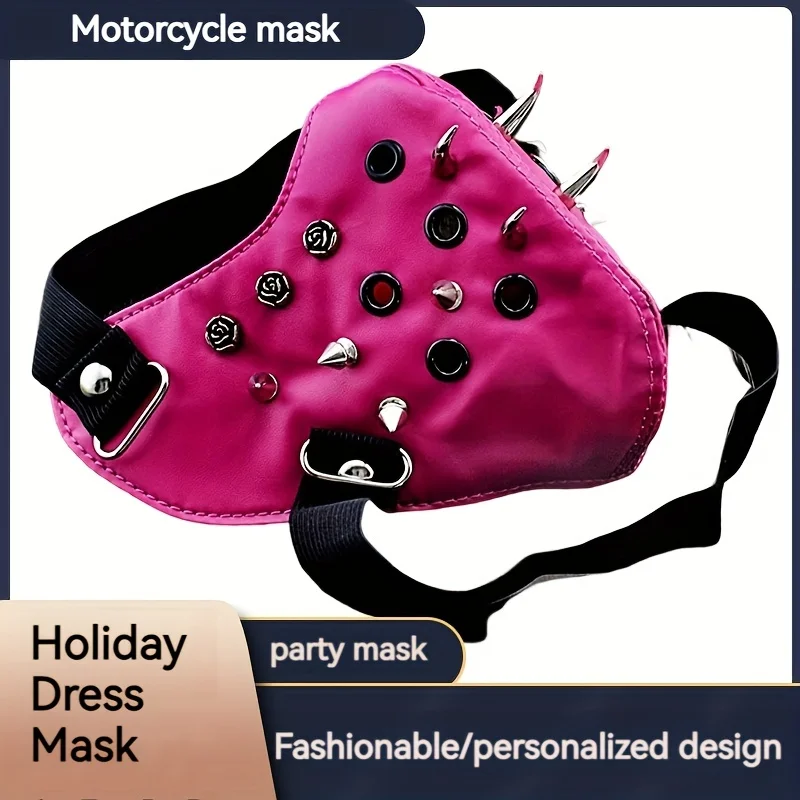 New steampunk face mask personality cool exquisite Halloween Easter adult mask motorcycle mask cosplay anime dress up ornament