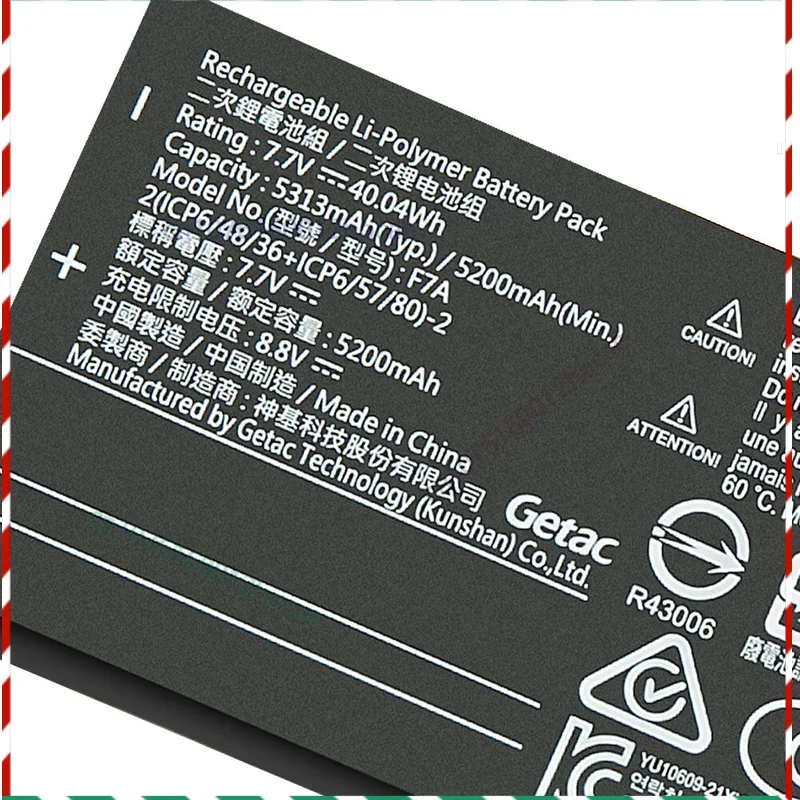 

40.04Wh F7A 2(ICP6/48/36+ICP6/57/80)-2 Battery For Steam Deck Handheld Gaming PC