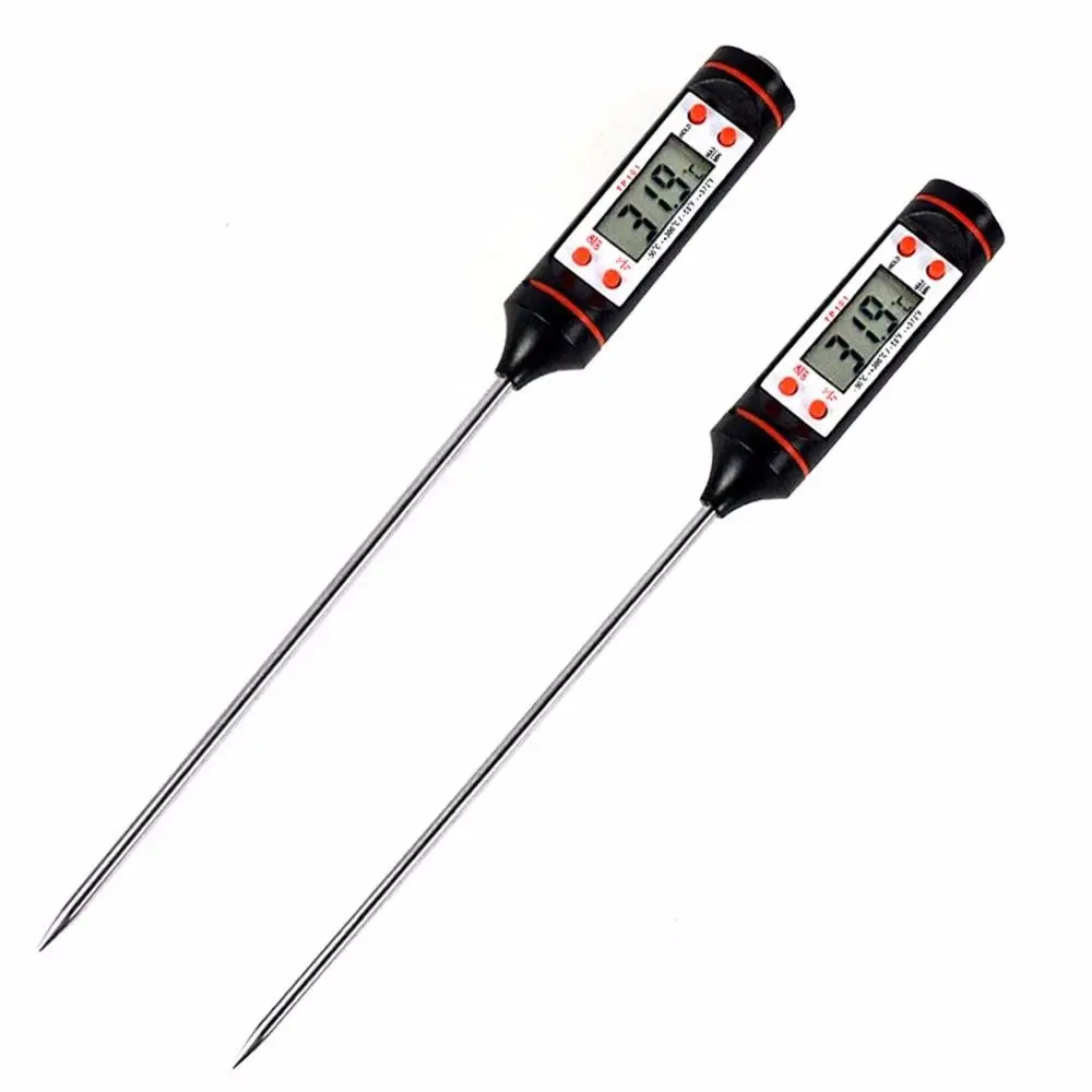 

Barbecue Thermometer Kitchen BBQ Tool LCD Digital Cooking Probe Food Meat WFEU