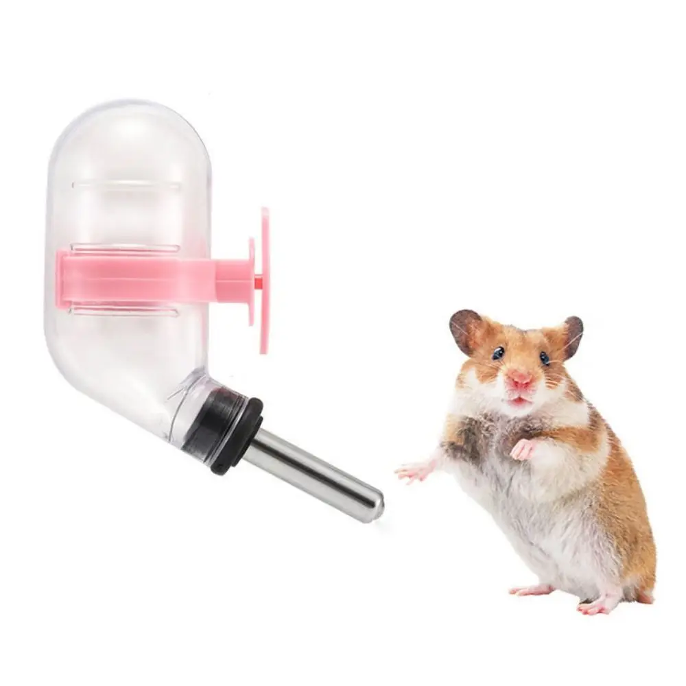 60ml Pet Hamster Nipple Drinker Bottle Automatic Water Drinking Bowl For Kitten Rabbit Hamster Pet Water Dispenser