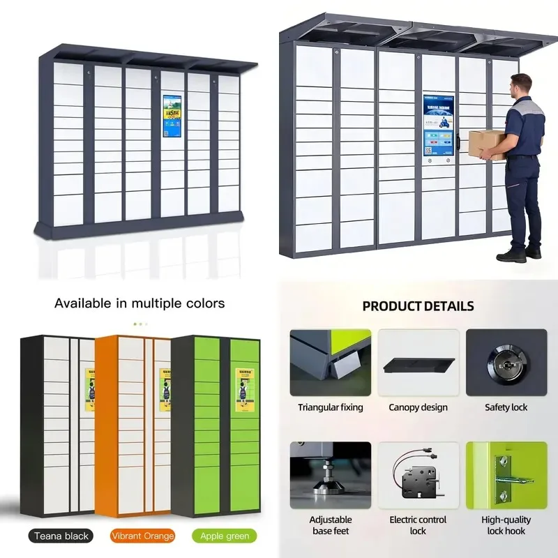 Outdoor Waterproof Smart Parcel Cabinet Electronic Delivery Locker for Apartment Community