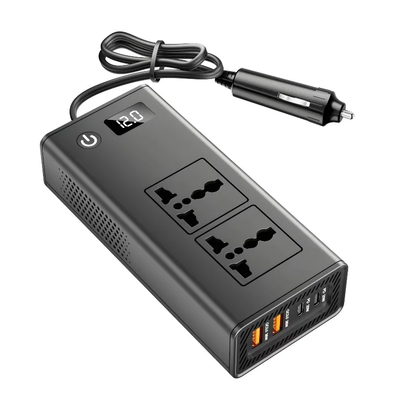 MG6800 DC12V to 220V/110V Car Power Inverter for 200W Support Type-C PD20W USBQC3.0 36W Charging Car Inverter