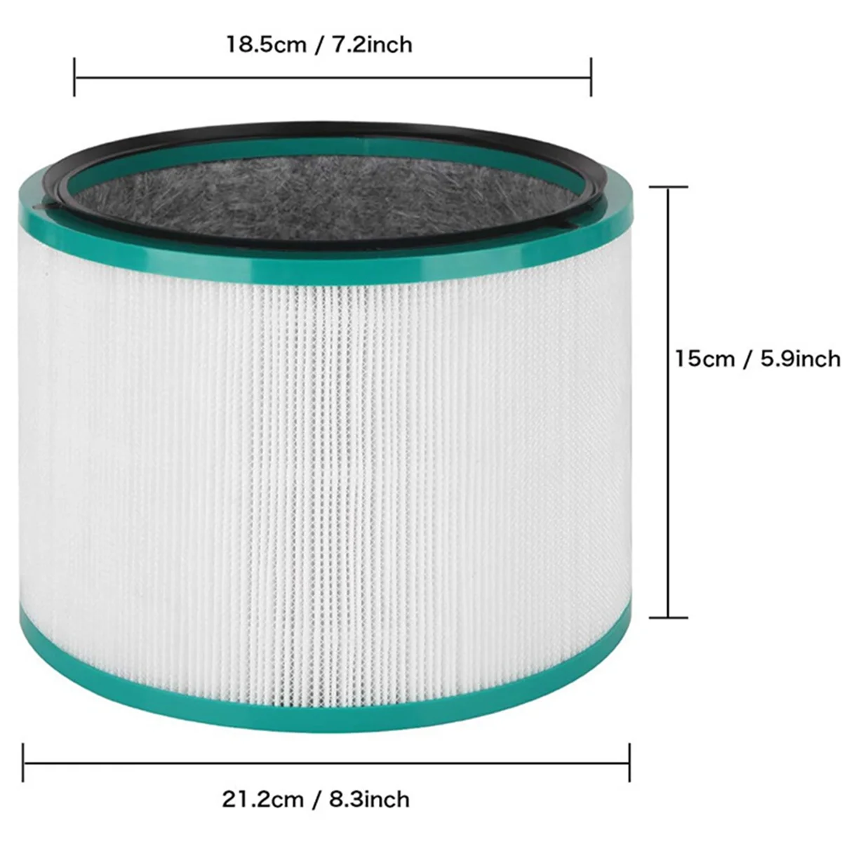 Sostituzioni del filtro del purificatore d'aria per Dyson HP00/HP01/HP02/HP03 DP01/DP03 purificatori da tavolo filtro HEPA filtro purificatore d'aria