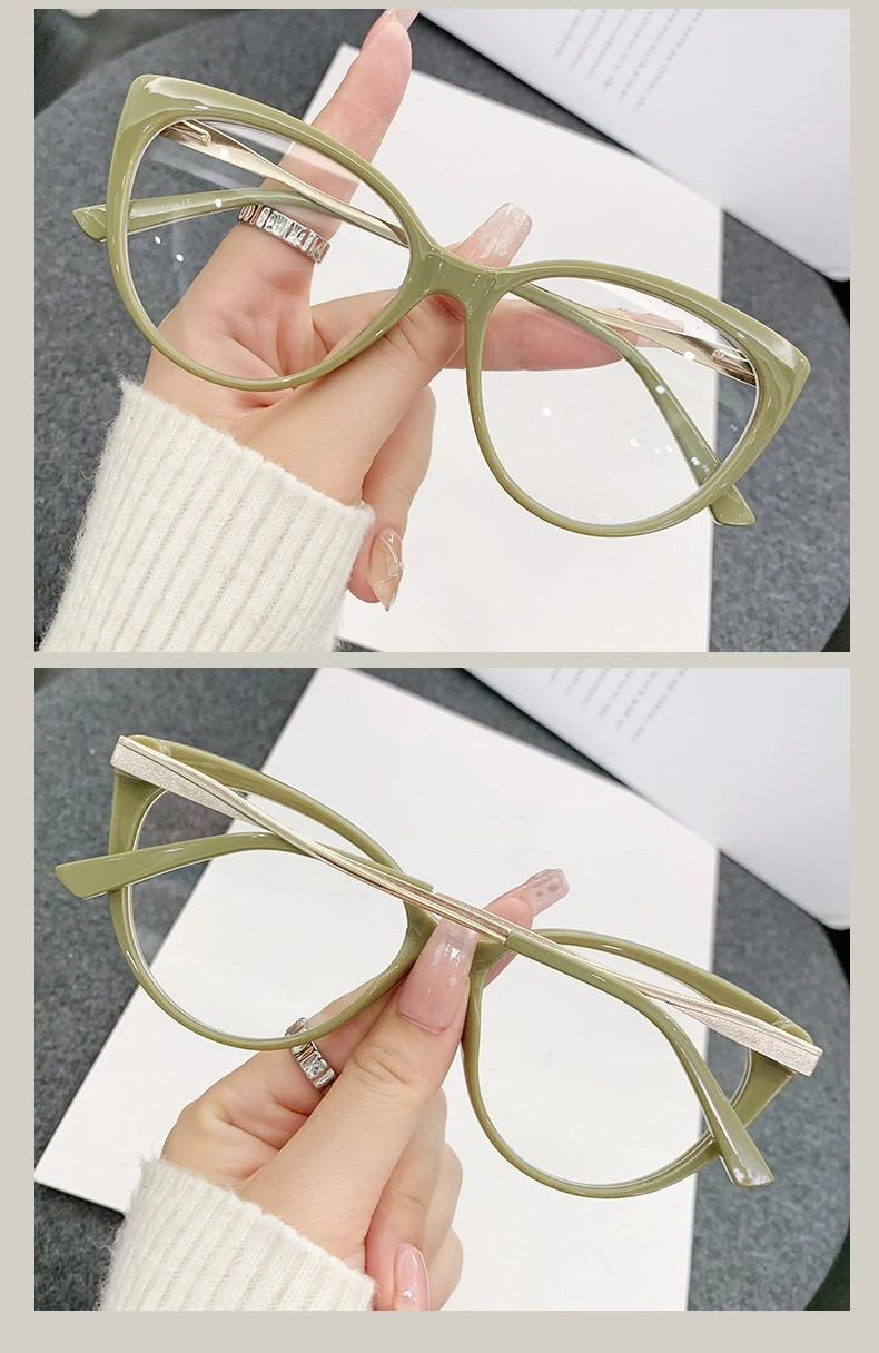 Anti-Blaulicht-/Augenschutz-Brillengläser. Langlebige Brillengestelle mit Metallscharnieren. Minimalistisches Design ist fortgeschrittener – Detail 9