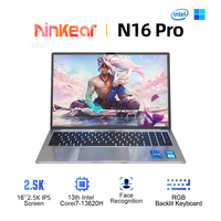 Ninkear N16 Pro Laptop Intel Core i7-13620H WiFi 6 2.5K 165Hz 32GB DDR4+1TB SSD Windows 11 Gaming Laptop Computer Notebook