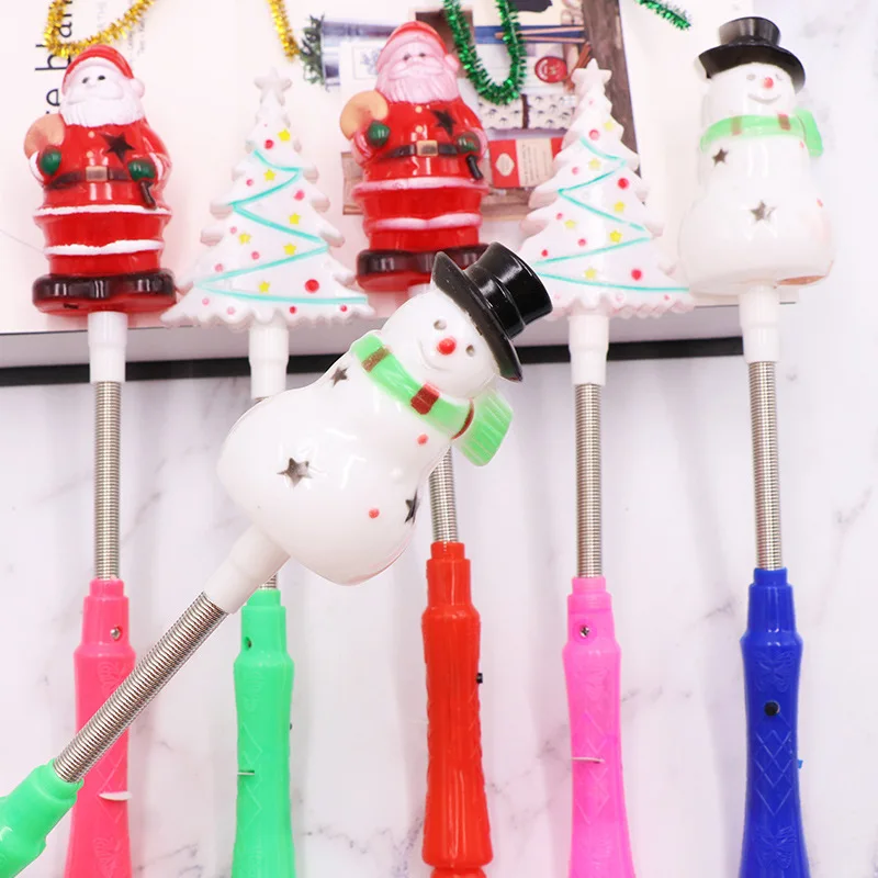 

Kids Light-emitting Toys Christmas Series Spring Magic Wand LED Starlight Wand Christmas Flash Magic Wand Children's Gifts