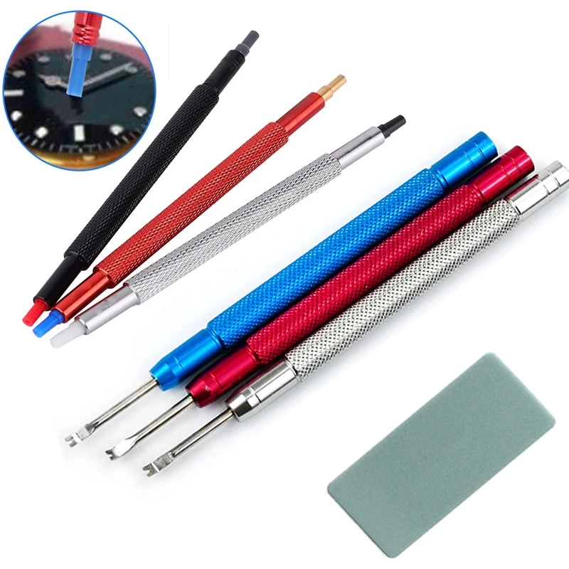 Watch Hand Presser Watch Hour Minute Second Hand Pressing Setting Removing Watch Repair Tool for Watchmaker Set