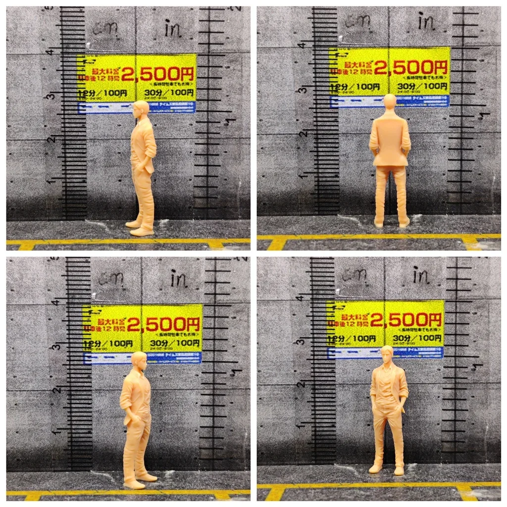 1/64 1/50 1/43  Scale Model Resin Initial D Fujiwara Takumi Uncolored Miniature Diorama Hand-painted S90789
