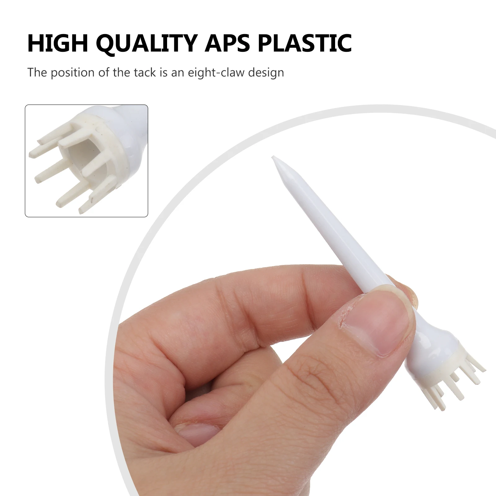 

10Pcs Golf Tees Efficient Performance Comfort Grip Suitable for All Skill Levels Golf Equipment Golfs Tees Golfs Ball Racks