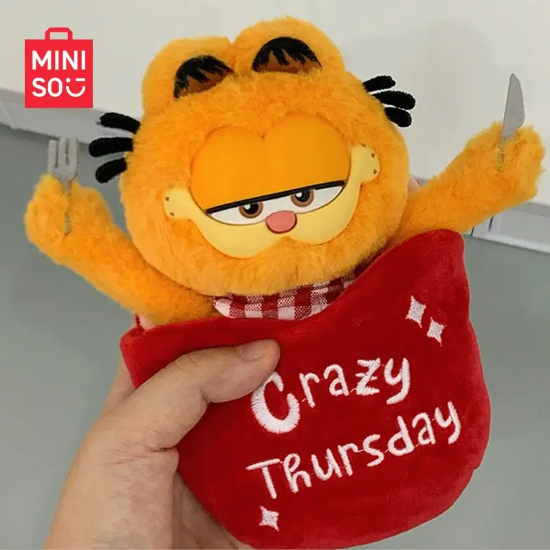 MINISO Joint Garfield Family Working Week Series 18 cm blinde doos pop tafelblad ornament speelgoed