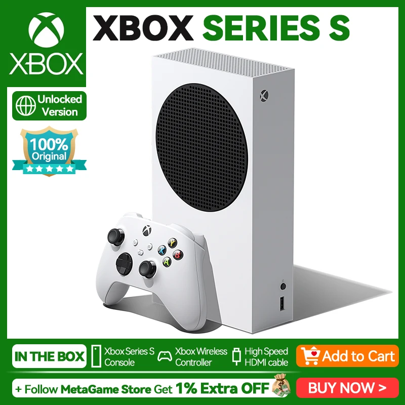 Microsoft Xbox Series S: The Ultimate Budget-Friendly Next-Gen
