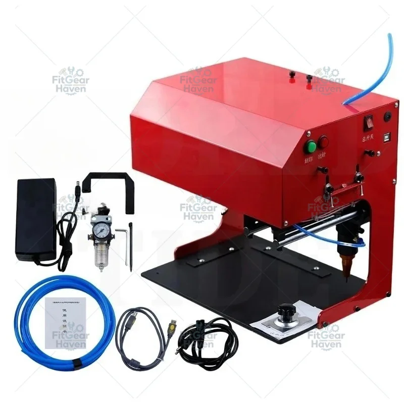 Suitable for producing serial numbers for 200X130mm pneumatic marking machines and gas dot marking machines