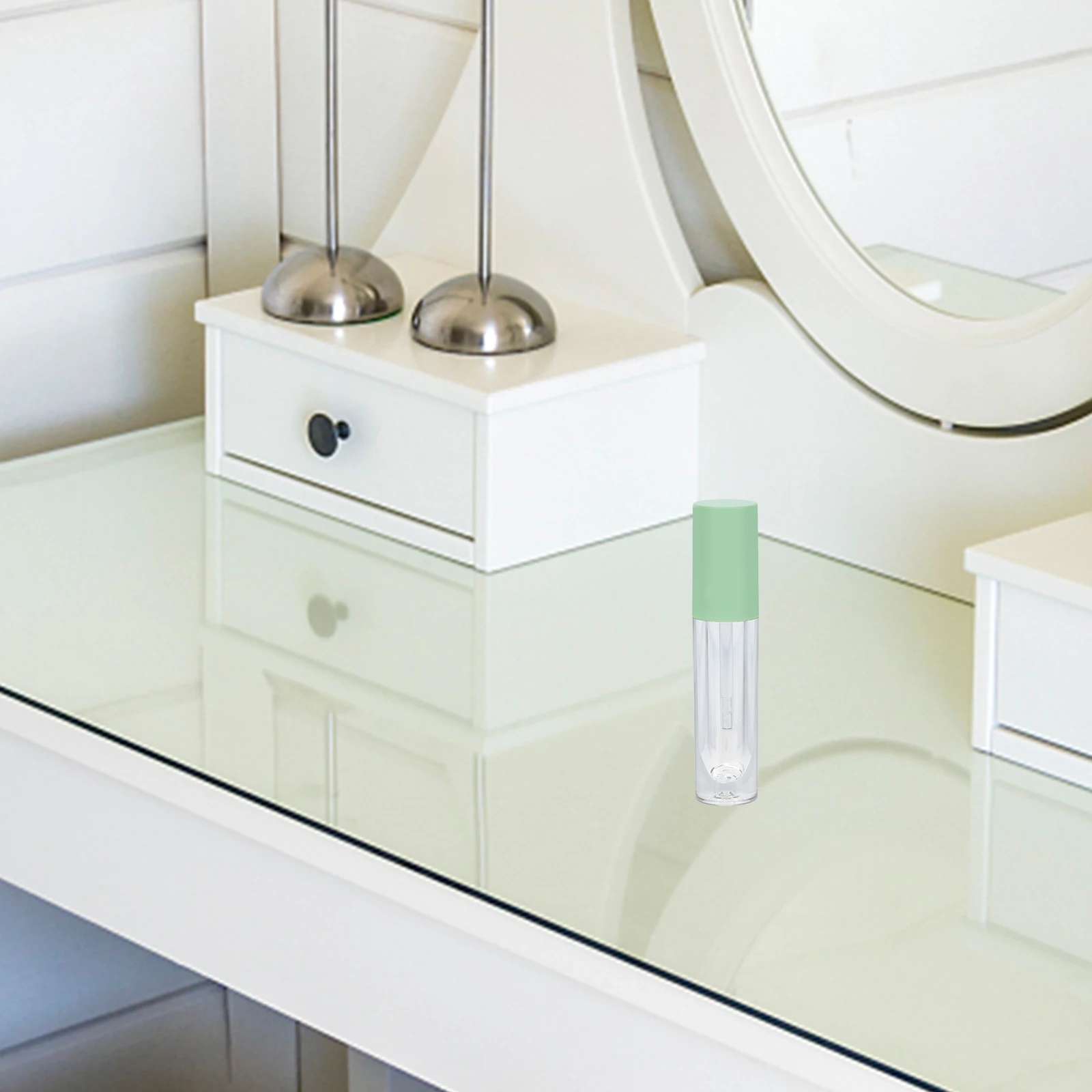 

3pcs Portable Empty Lip Gloss Tubes Refillable Leak-Proof Cover Compact Storage For Diy Cosmetics Sub Bottle Lightweight Easy