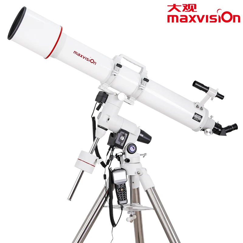 

Maxvision 127/1200mm Refraction JOC-GOTO Automatic Astronomical Telescope EXOS-2 German Equatorial Mount 1.5 Inch Tripod60-12713