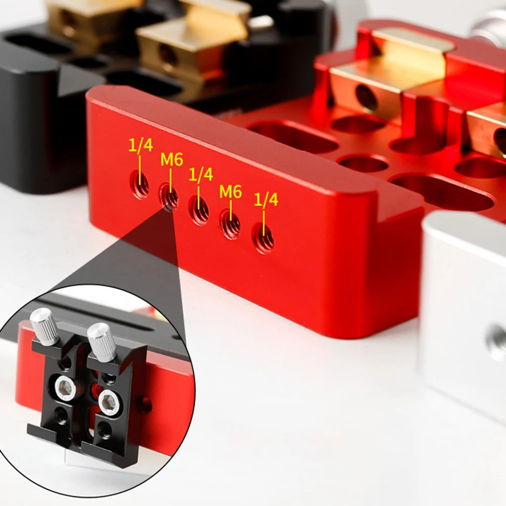 

Монтажный базовый зажим «ласточкин хвост» для телескопов с усиленным двойным болтом и многофункциональными боковыми отверстиями для винтов