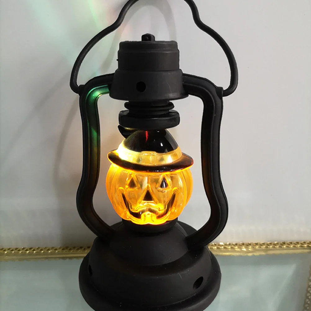 ديكورات الفانوس الأصدقاء الخريف للمنزل أضواء اليقطين الهالوين البرتقالية مقبض الليل