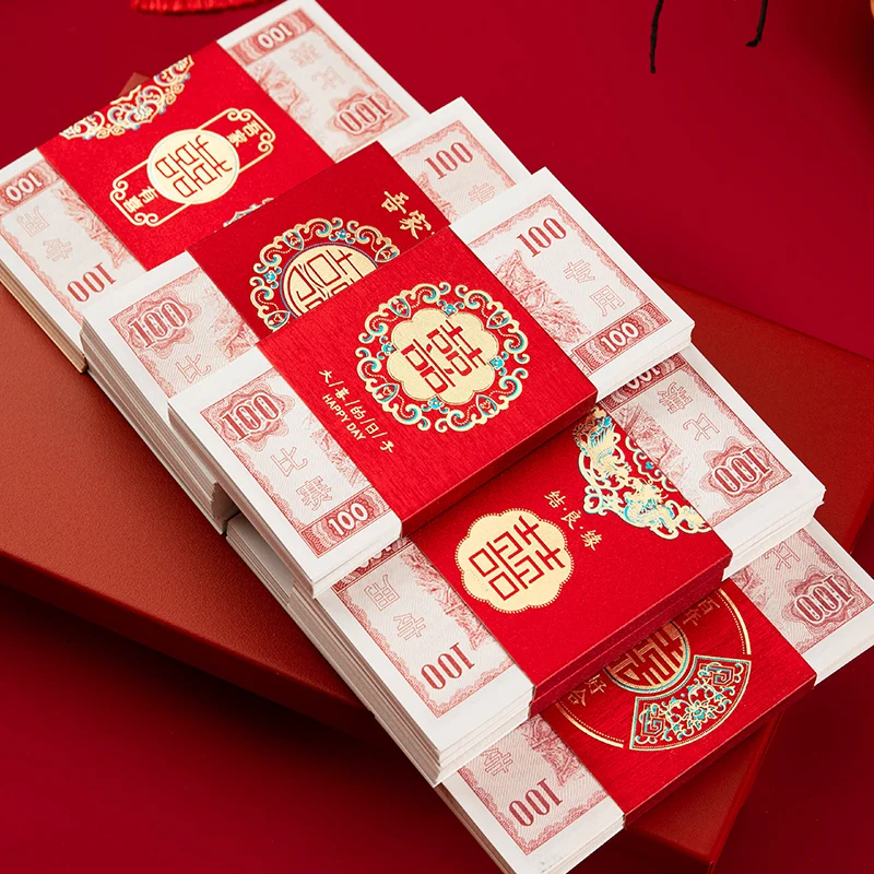 Red envelope card holder, bundling money holder, wedding supplies