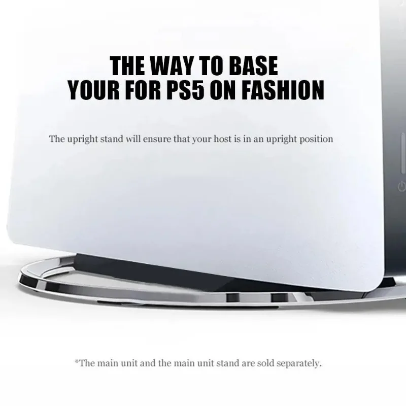 For Playstation 5 SLIM Slim Console Stand Vertical Metal Base Bracket for Sony Playstation 5 Slim Metal Game Console Accessory